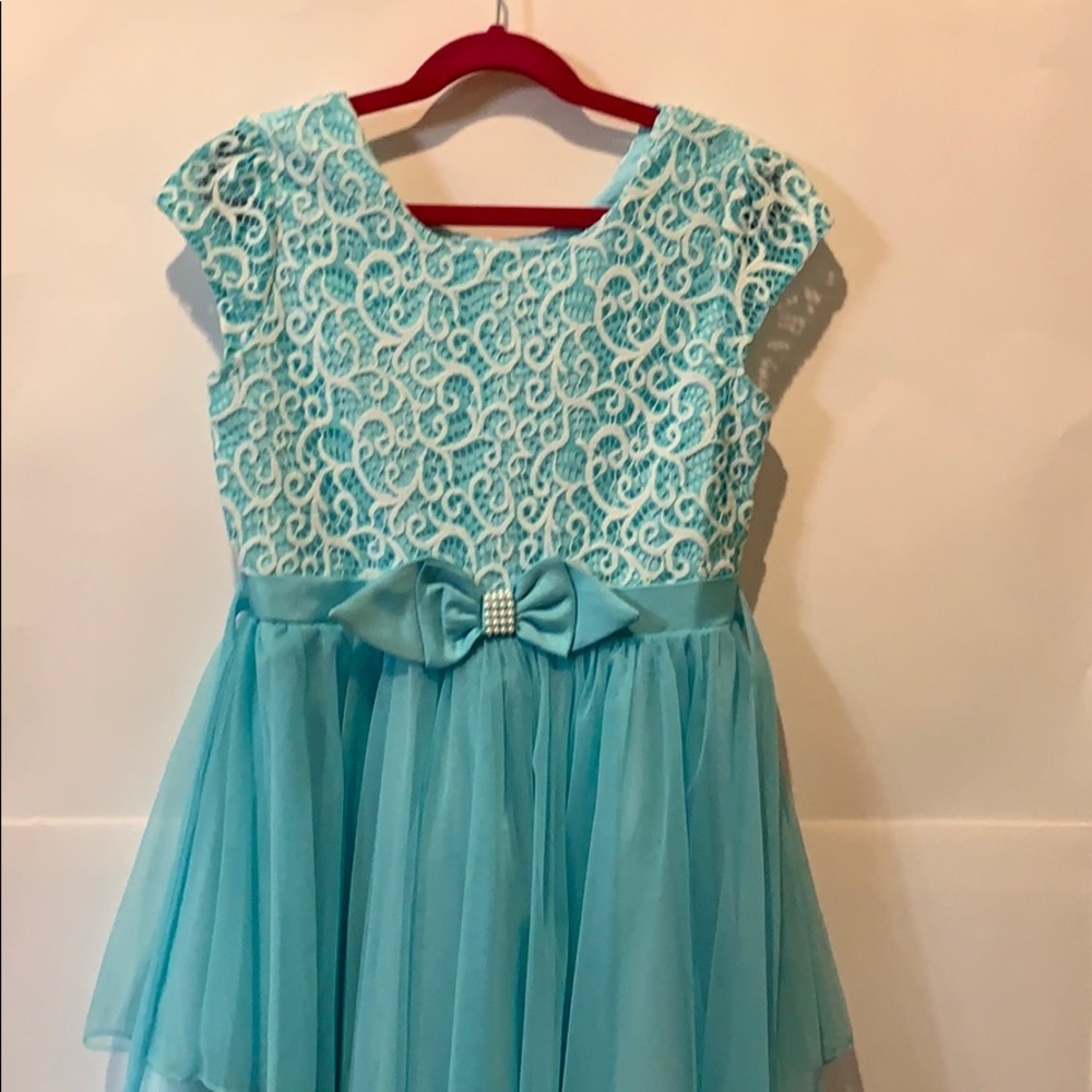 White formal dress